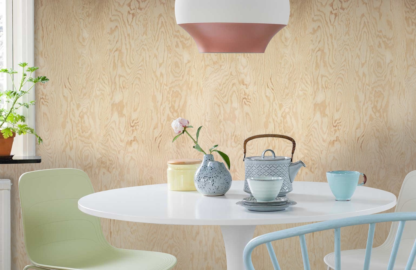 Обои E022901-8 фото в интерьере кухни