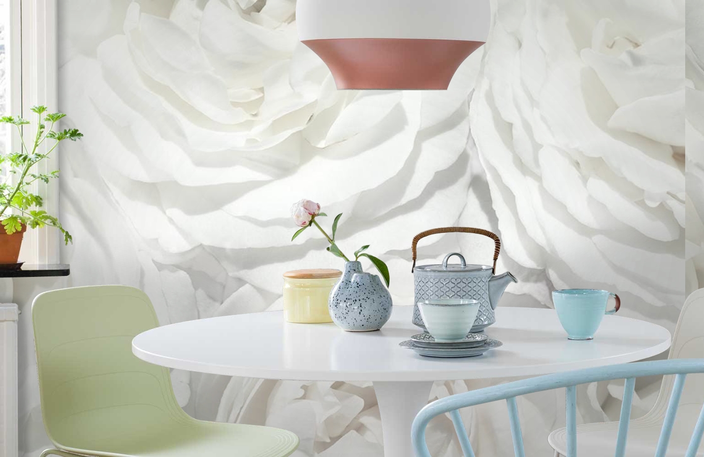 Обои E040602-8 фото в интерьере кухни