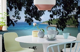 Обои P020601-8 фото в интерьере кухни превью