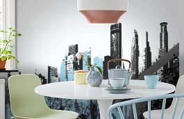 Обои P030701-8 фото в интерьере кухни превью