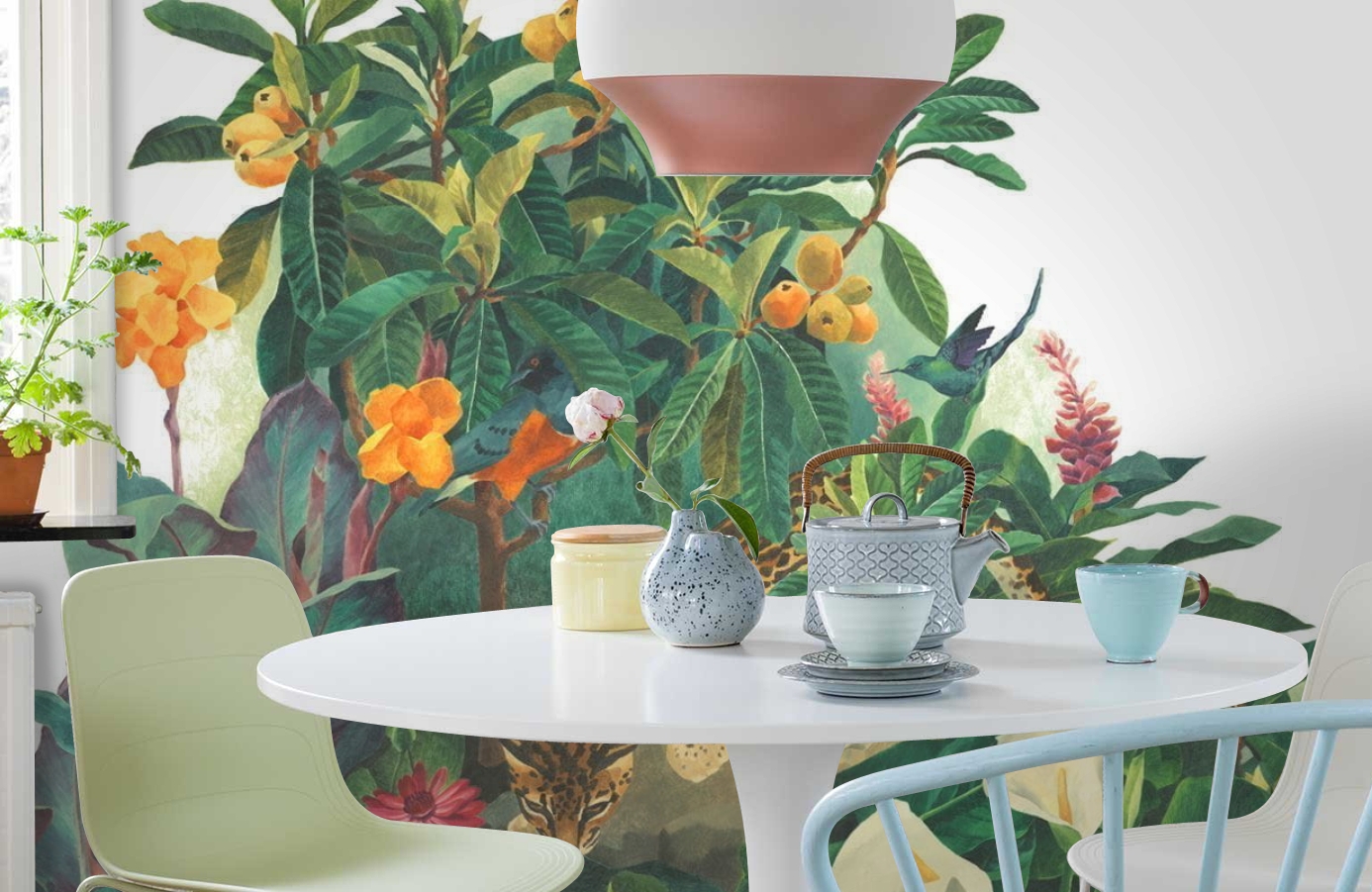 Обои P031402-8 фото в интерьере кухни