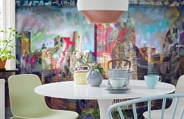 Обои P032002-8 фото в интерьере кухни превью