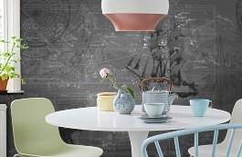 Обои P112601-8 фото в интерьере кухни превью