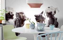 Обои P151101-8 фото в интерьере кухни превью