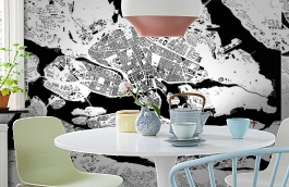 Обои P181401-8 фото в интерьере кухни превью