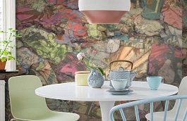 Обои P250201-8 фото в интерьере кухни превью