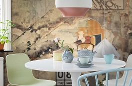 Обои P250901-8 фото в интерьере кухни превью