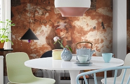 Обои P251401-8 фото в интерьере кухни превью