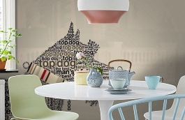 Обои 1483 lev5 808 фото в интерьере кухни превью