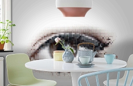 Обои 1499 ev5 808 фото в интерьере кухни превью