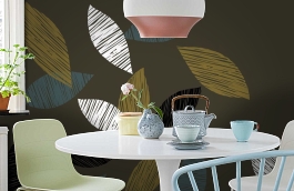 Обои 1501 ev5 808 фото в интерьере кухни превью