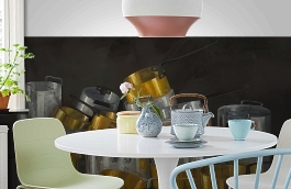 Обои 1599 ev6 808 фото в интерьере кухни превью