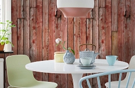 Обои 100372 фото в интерьере кухни превью