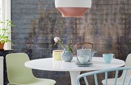 Обои 100389 фото в интерьере кухни превью