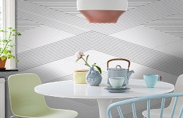 Обои 100440 фото в интерьере кухни превью