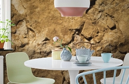 Обои 101072 фото в интерьере кухни превью