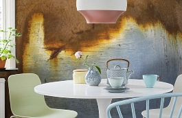 Обои 101089 фото в интерьере кухни превью