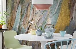 Обои 101096 фото в интерьере кухни превью