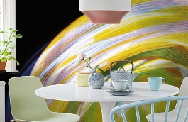 Обои 101188 фото в интерьере кухни превью