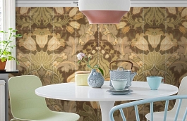 Обои MRV-02-8 фото в интерьере кухни превью