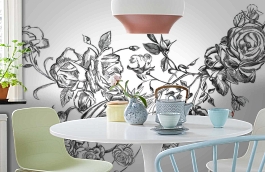 Обои P131602-9 фото в интерьере кухни превью