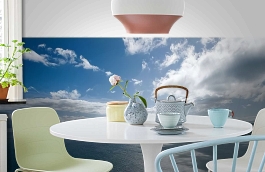 Обои 1546 lev6 809 фото в интерьере кухни превью