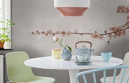 Обои 4500033 фото в интерьере кухни превью