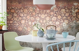 Обои 4500041 фото в интерьере кухни превью