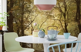 Обои 4500214 фото в интерьере кухни превью