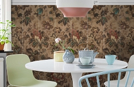 Обои MRV-04-9 фото в интерьере кухни превью