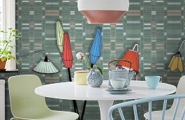 Обои P162606-W фото в интерьере кухни превью