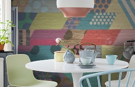 Обои P202802-0 фото в интерьере кухни превью