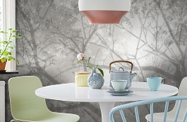 Обои P230202-0 фото в интерьере кухни превью