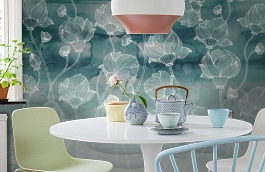 Обои P260201-10 фото в интерьере кухни превью