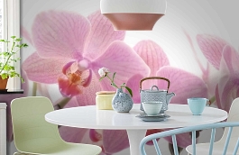 Обои 838350 фото в интерьере кухни превью