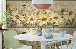 Обои CBB2231 фото в интерьере кухни превью