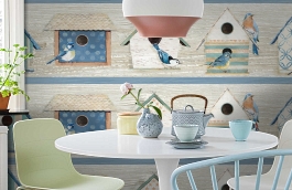 Обои CBB2241 фото в интерьере кухни превью