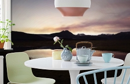 Обои 4500165 фото в интерьере кухни превью