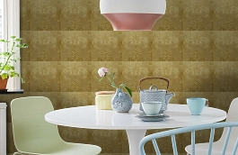 Обои 10(4) фото в интерьере кухни превью