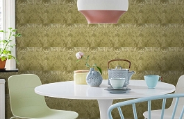 Обои 10814 COL 10 фото в интерьере кухни превью