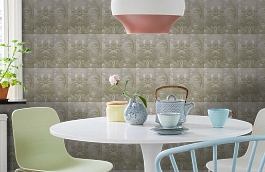 Обои 4(5) фото в интерьере кухни превью