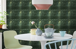 Обои 40067 VERT фото в интерьере кухни превью