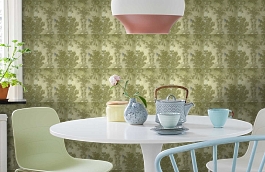 Обои 40095 COL 6 фото в интерьере кухни превью