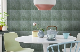 Обои 6(4) фото в интерьере кухни превью