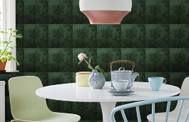 Обои 7(4) фото в интерьере кухни превью