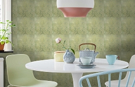 Обои 7774 COL 9 фото в интерьере кухни превью