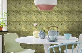 Обои HERNANI-P-22 фото в интерьере кухни превью