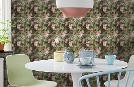 Обои ROSES_ANCIENNES_P__11 фото в интерьере кухни превью