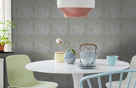 Обои WT-ZBR-14-10 фото в интерьере кухни превью