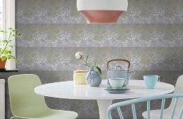 Обои WT-ZBR-14-13 фото в интерьере кухни превью